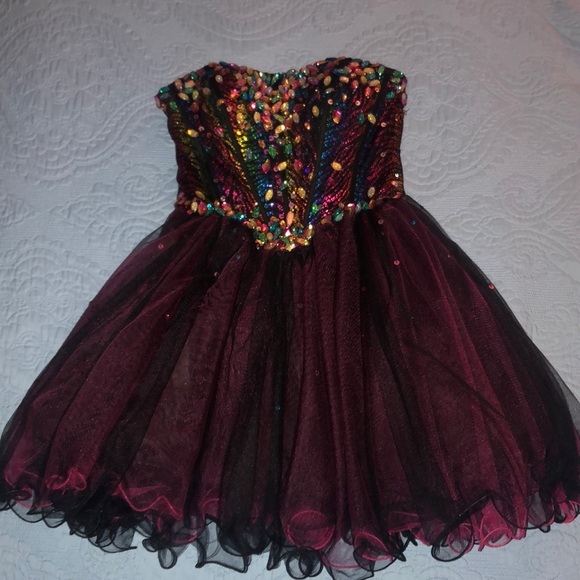 Blush Prom Dress - Picture 1 of 4